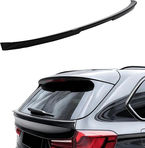 Performance Style Gloss Black Tailgate Roof Spoiler Wing for BMW X5 F15, Compatible with 35d, 35i, 40e, 50i Models 2014-2018 in Kuwait