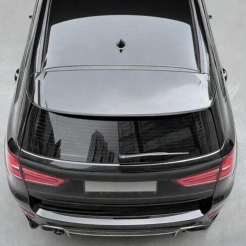 Performance Style Gloss Black Tailgate Roof Spoiler Wing for BMW X5 F15, Compatible with 35d, 35i, 40e, 50i Models 2014-2018 in Kuwait