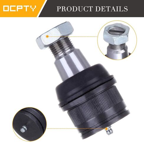 OCPTY - New 12-Piece fit for Dodge Ram 2500 3500-4 Front Lower Upper Ball Joint 2 Sway Bar 4 Inner Outer Tie Rod End At Pitman Arm 1 Tie Rod Adjusting Sleeve 1 Front Track Bar in Saudi Arabia