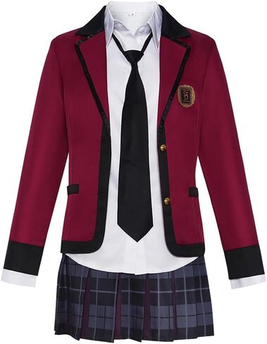 Anime Game Kakegurui Cosplay Costumes Yumeko Jabami Cosplay Costume Uniforms New in Saudi Arabia