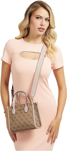 GUESS Womens Silvana Crossbody, Mini Tote, Top Handle in Saudi Arabia