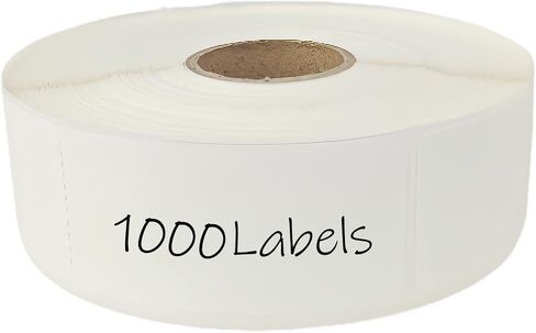 1000 Pack Blank Removable Freezer Labels Food Labels for Containers, Pantry Organization Waterproof, Write-On Freezer Labels for Kitchen, Restaurant & Grocery （1 * 2 Inch） in Kuwait