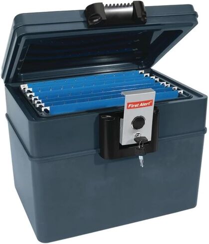 First Alert 2037F Water and Fire Protector File Chest, 0.62 Cubic Feet in Saudi Arabia