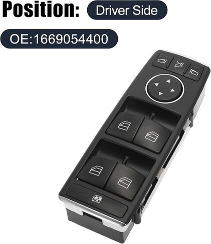 X AUTOHAUX Front Master Driver Side Power Window Switch 1669054400 Replacement for Mercedes-Benz ML350 2012 2013 2014 2015 in Saudi Arabia