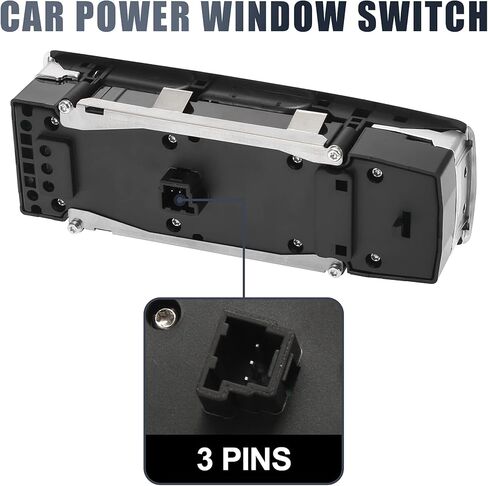 X AUTOHAUX Front Master Driver Side Power Window Switch 1669054400 Replacement for Mercedes-Benz ML350 2012 2013 2014 2015 in Saudi Arabia