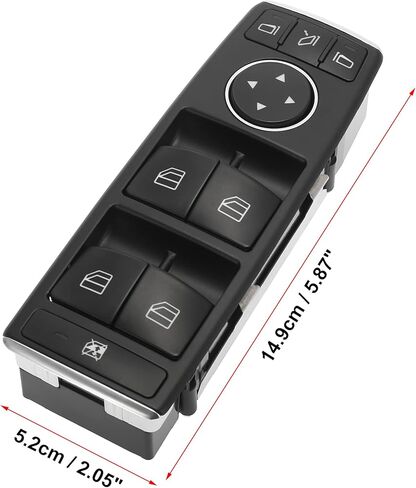 X AUTOHAUX Front Master Driver Side Power Window Switch 1669054400 Replacement for Mercedes-Benz ML350 2012 2013 2014 2015 in Saudi Arabia