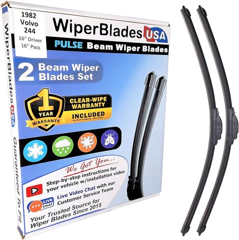 Wiper Blades for 2014 Volvo S60 Wipers w/1yr Warranty (Set of 2) in Saudi Arabia
