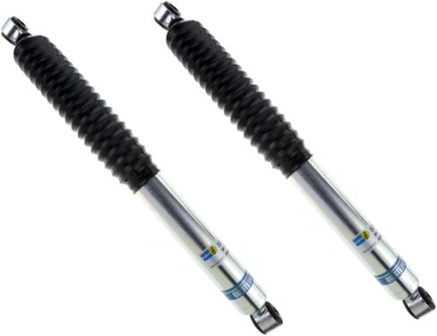 مجموعة Bilstein 5100 Series من الصدمات الأمامية والخلفية تناسب سيارات جيب رانجلر 1987-1995 مع رفع 3-4 بوصة | ملصق TrendsAuto | 24-064576 24-185660 in Saudi Arabia