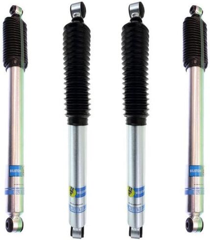Bilstein 24-185943 33-151663 5100 Series Set of Front & Rear Shocks fits 1984 2001 Jeep Cherokee with 5-6" Lift - Monotube Design in Saudi Arabia