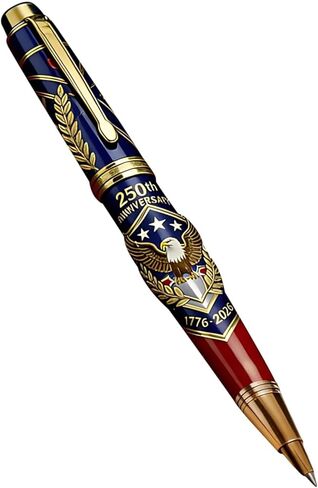 USA 250th Patriots Memorial Pen Commemorative US 250th Anniversary Commemorative Pen Ink A Collectible Gifts For Friend in Kuwait