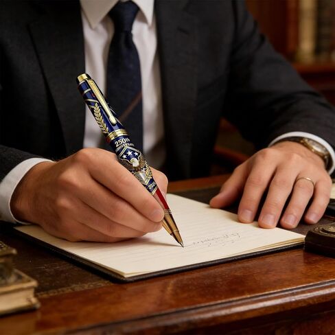 USA 250th Patriots Memorial Pen Commemorative US 250th Anniversary Commemorative Pen Ink A Collectible Gifts For Friend in Kuwait