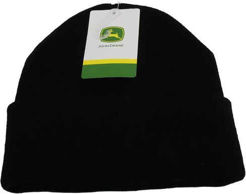 John Deere Men's BK Cuffed Knit JD AG TM Beanie - LP88242 in Saudi Arabia
