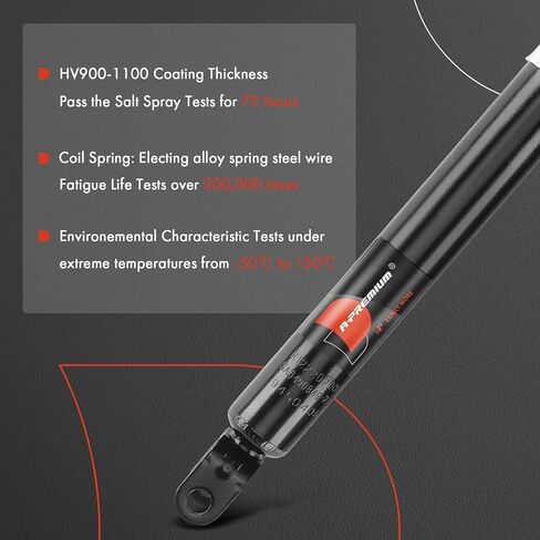 A-Premium Rear Shock Absorbers Compatible with Hyundai Elantra 2009-2012, Hatchback, 2-PC Set in Saudi Arabia