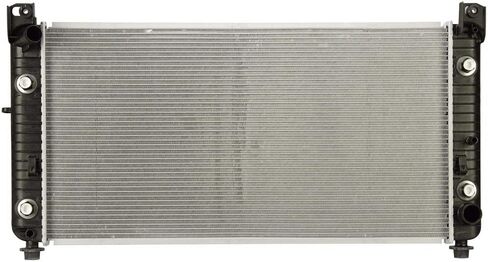 VibeUp 2537 Radiator Compatible With 1 1/4 Inch Thick Core for Chevrolet Silverado 2500 HD 3500 GMC Sierra 2500-3500 8.1L V8 | Replaces 15091841 15177266 15058684 62381413 52401619 15193104 in Kuwait