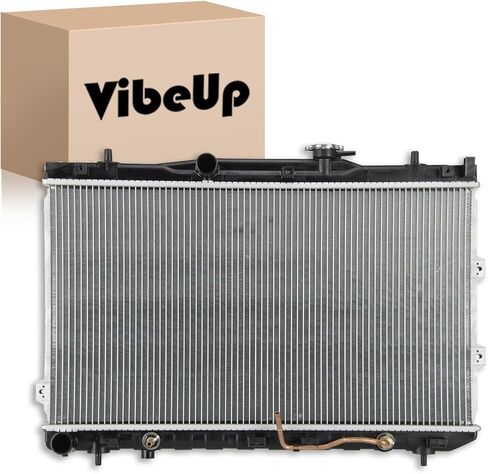 VibeUp 2784 Radiator Compatible with Kia Spectra 2004-2009,Kia Spectra5 2005-2009 2.0L L4 | #Replaces KI3010121 253102F020 253102F030 253102F071 in Kuwait