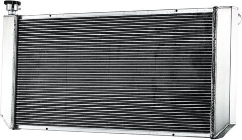 ALLOYWORKS Radiator Compatible with 1989-1993 Chevy GMC C/K Series 1500 2500 3500 Picku 6.2L V8 Diesel Car Radiators, 1990 1991 1992 4 Row Core Radiator, OEM# CC391, Crossflow Radiator(34" x 17" Core) in Saudi Arabia