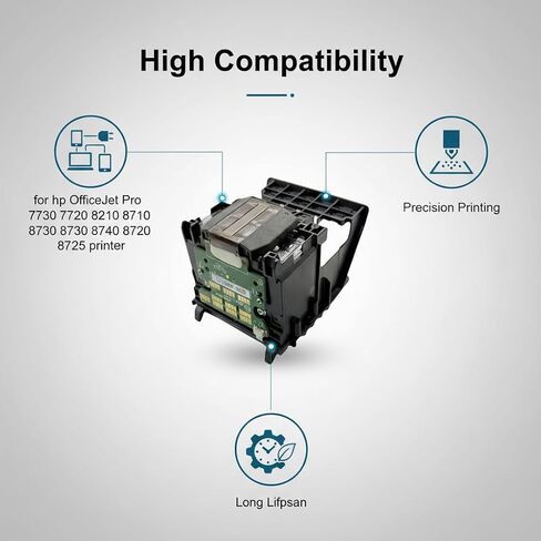 952/953/954/955 Printhead Replacement for hp OfficeJet Pro 7740 7730 7720 8210 8710 8730 8740 8216 8720 8725, Replaceable Print Head, Printer Part Accessories in Saudi Arabia