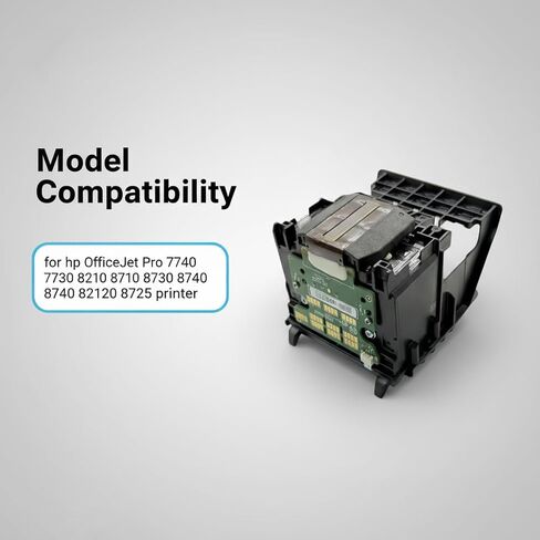 952/953/954/955 Printhead Replacement for hp OfficeJet Pro 7740 7730 7720 8210 8710 8730 8740 8216 8720 8725, Replaceable Print Head, Printer Part Accessories in Saudi Arabia