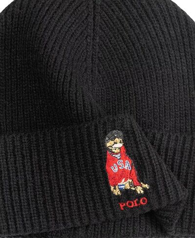 قبعة صغيرة للرجال من POLO RALPH LAUREN بالولايات المتحدة الأمريكية - باللون الأسود in Saudi Arabia