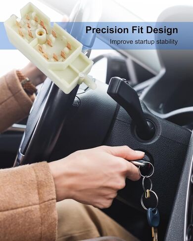 أسطوانة قفل مفتاح الإشعال تناسب Ford F150 F250 F350 Ranger Mustang Explorer Lincoln Town Car Mercury Grand Marquis Mazda Truck 1990-2005، استبدل F4DZ11572B 924-868 in Kuwait