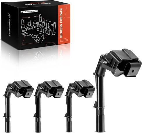 A-Premium Ignition Coil Packs of 4 L4 2.0L Compatible with Infiniti Q50, Q60 & Mercedes-Benz C300 C350E CLA250, E300, GLA250 GLC300, SLC300 SLK300, Metris & More in Saudi Arabia