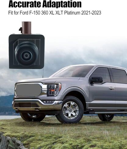 ML3T-19G490-BC Front View Camera Fit for Ford F-150 360 XL XLT Platinum 2021 2022 2023, Parking Assist Camera Replace ML3T-19G490-BB ML3T19G490BB ML3T19G490BC in Saudi Arabia