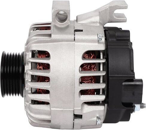 SCITOO Alternator Fits for Chevrolet for Malibu 3.5L 2007-2010,for Pontiac for G6 3.5L 2006-2010,for G6 3.9L 2006-2009,for Saturn for Aura 3.5L 2007-2008 12V 125Amp CW 6-Groove Pulley 11142 in Saudi Arabia