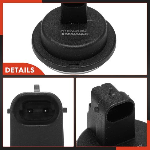 A-Premium Rear Left/Right ABS Wheel Speed Sensor Compatible with Cadillac DTS 2006-2011, DeVille 2000-2005 - Rear Driver or Passenger Side in Saudi Arabia
