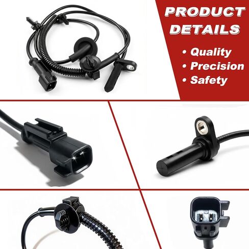 مستشعر سرعة عجلة ABS قطعة واحدة: أمامي يسار ويمين متوافق مع شيفروليه 2010-2014 ترافيرس V6 3.6L، جي إم سي 2007-2014 أكاديا V6 3.6L، بويك 2008-2015 Enclave V6 3.6L، ساترن 2007-2010 Outlook V6 3.6L in Kuwait