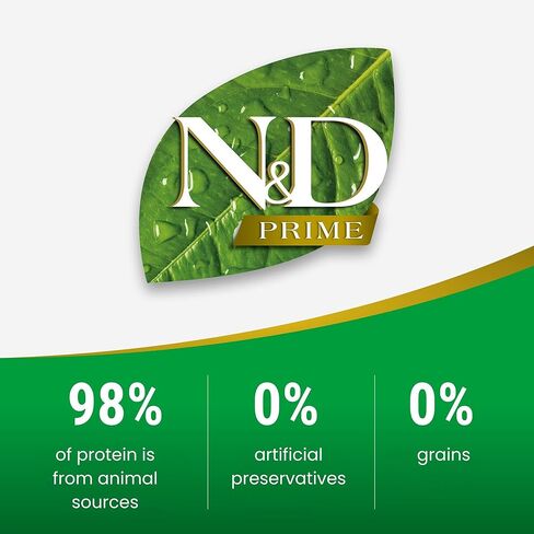 طعام جاف للقطط بتركيبة خالية من الحبوب من لحم الضأن الطبيعي واللذيذ من فارمينا، 3.3 رطل in Kuwait