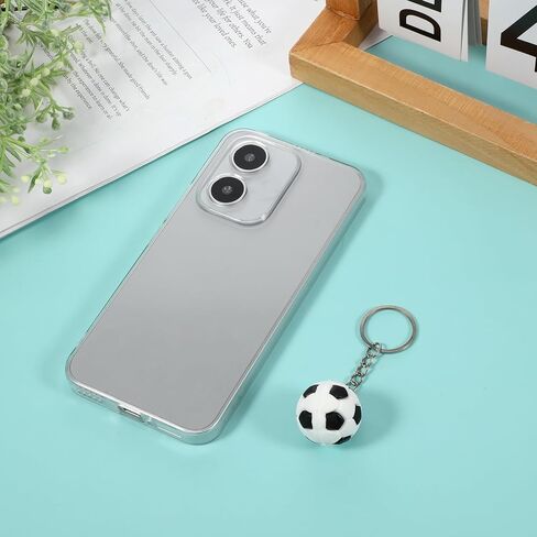 4 Pcs Soccer Ball Keychains, Portable Soccer Key Ring, Mini Football Pendant, Outdoors Keyring, Soccer-Keychain for Backpack, Cars in Kuwait