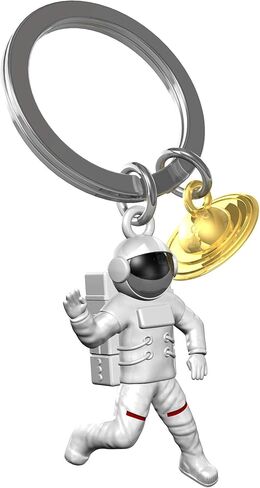METALMORPHOSE MTM10A – Gold Helium Balloon Keyring Letter A with Silver Balloon Charm in Saudi Arabia