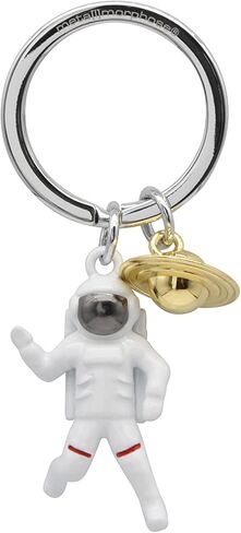 METALMORPHOSE MTM10A – Gold Helium Balloon Keyring Letter A with Silver Balloon Charm in Saudi Arabia
