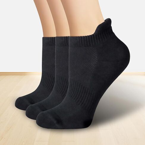 Women's Low Cut Athletic Ankle Socks Cotton Comfort Breathable Socks for Running & Casual Wear 3/6/12 Pairs in Saudi Arabia