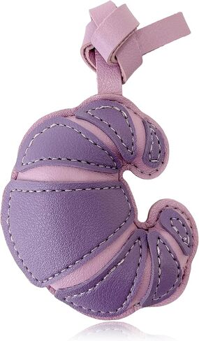Handmade Leather Croissant Bag Charm, Cute Bread Keychain for Handbags Purses Backpack Accessories Charms in Saudi Arabia