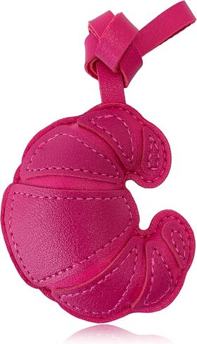 Handmade Leather Croissant Bag Charm, Cute Bread Keychain for Handbags Purses Backpack Accessories Charms in Saudi Arabia