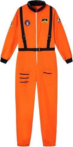 PROMOTED TO BIG SISTER Mens Astronaut Costume Adult Spaceman Halloween Jumpsuit in Kuwait