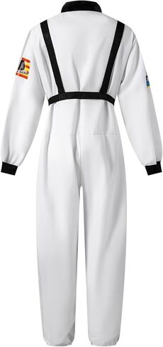 PROMOTED TO BIG SISTER Mens Astronaut Costume Adult Spaceman Halloween Jumpsuit in Saudi Arabia