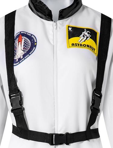 PROMOTED TO BIG SISTER Mens Astronaut Costume Adult Spaceman Halloween Jumpsuit in Saudi Arabia