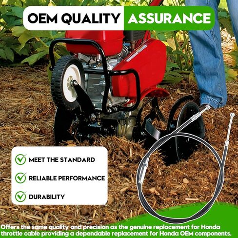 17910-733-013 كابل الخانق | متوافق مع موديلات هوندا تيلر FC600 R | قطعة غيار أصلية من صانع المعدات الأصلية in Kuwait