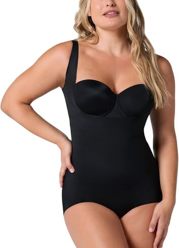 Leonisa Body Shaper Seamless Firm Tummy Control Shapewear Bodysuits for Women Black in Kuwait