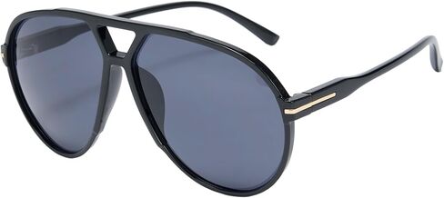 Cyxus Oversized Aviator Sunglasses for Women Men Classic 70s Vintage Tangle Free Aviators Sun Glasses 1294 in Saudi Arabia