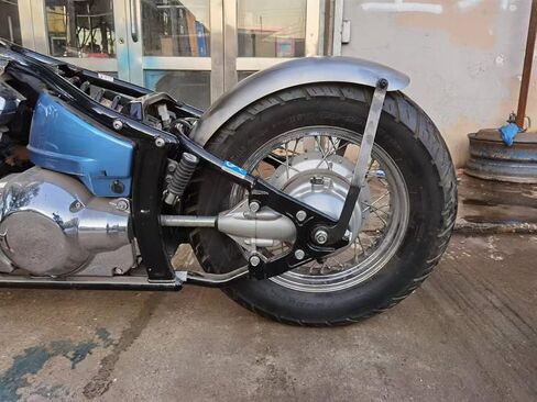 For YAMAHA DRAGSTAR 400 650 Motorcycle Rear Fender Plate Mudguard Black in Kuwait