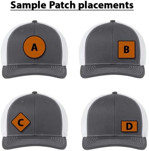 Fire Department Hat, Firefighter Trucker Hat for Men & Women, Real Leather Patch Hat, Adjustable Mesh Snapback Baseball Cap Multi in Saudi Arabia