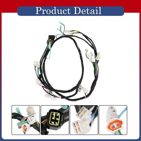 CDI Stator Ignition Coil Wire Harness Kit Replacement for Yamaha Warrior 350 YFM350X Replacement for 3HN-85510-10-00 4KD-81940-00-00 1997-2001 in Saudi Arabia