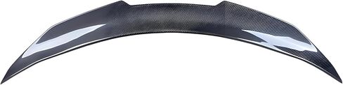 Carbon Fiber Rear Spoiler Upward Kick Wings for 2017 2018 2019 2020 2021 2022 2023 2024 Infiniti Q60/Q60S Coupe 2.0/3.0 Premium 2-Door Luxury Sport GT Rear Trunk Sport Lip PSM Style ABS Material in Saudi Arabia