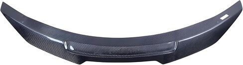 Carbon Fiber Rear Spoiler Upward Kick Wings for 2017 2018 2019 2020 2021 2022 2023 2024 Infiniti Q60/Q60S Coupe 2.0/3.0 Premium 2-Door Luxury Sport GT Rear Trunk Sport Lip PSM Style ABS Material in Saudi Arabia