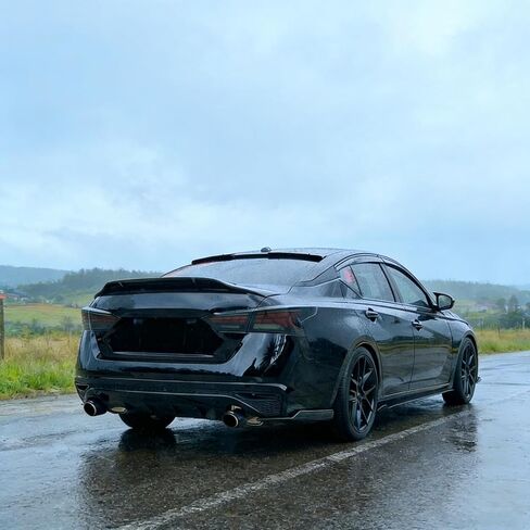 STSEV01 Rear Spoiler Wing Fit for Nissan Altima 2019-2025 Accessories S/SL/SR/SV/Platinum, Glossy Black Duckbill RT Sporty Style DeckLid Lip Exterior Part in Kuwait