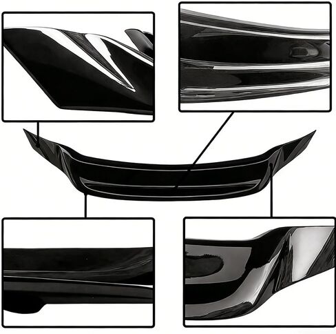STSEV01 Rear Spoiler Wing Fit for Nissan Altima 2019-2025 Accessories S/SL/SR/SV/Platinum, Glossy Black Duckbill RT Sporty Style DeckLid Lip Exterior Part in Kuwait