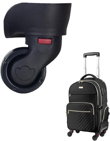 عجلة بديلة لحقيبة الظهر المتدحرجة من ستار كلاود - عجلة واحدة فقط (ليست حقيبة ظهر كاملة) - مقاومة للماء، تناسب الكمبيوتر المحمول مقاس 17.3 بوصة، مثالية للسفر والكلية والعمل in Kuwait